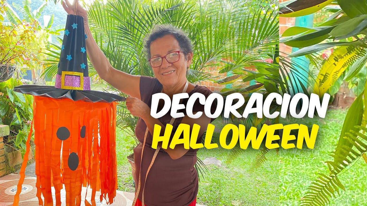 Haz ESTA DECORACION para HALLOWEEN facil y RAPIDO