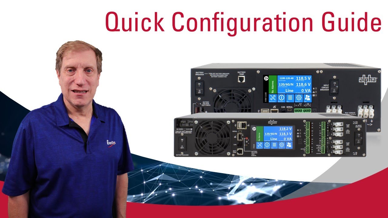 Alpha﻿﻿® FXM-HP Quick Configuration Guide
