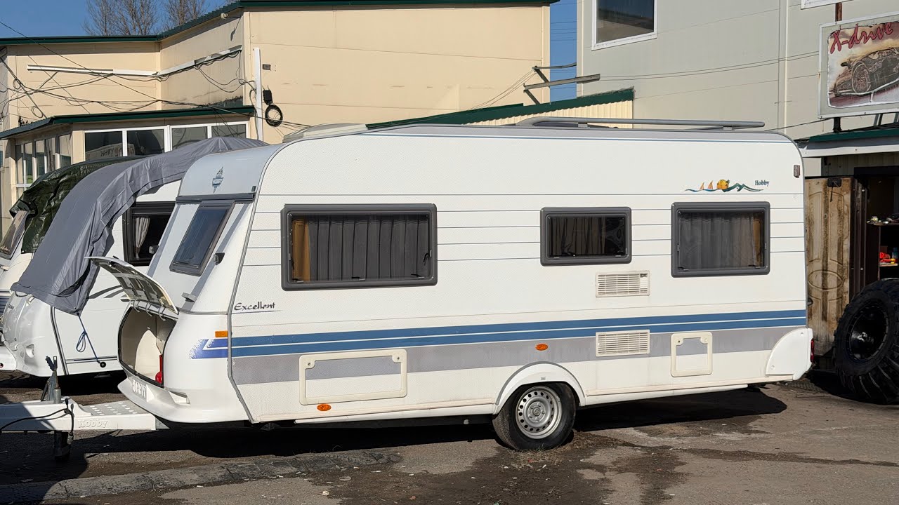Прицеп для путешествий Hobby Easy Excellent-460/4 , год выпуска 2001.