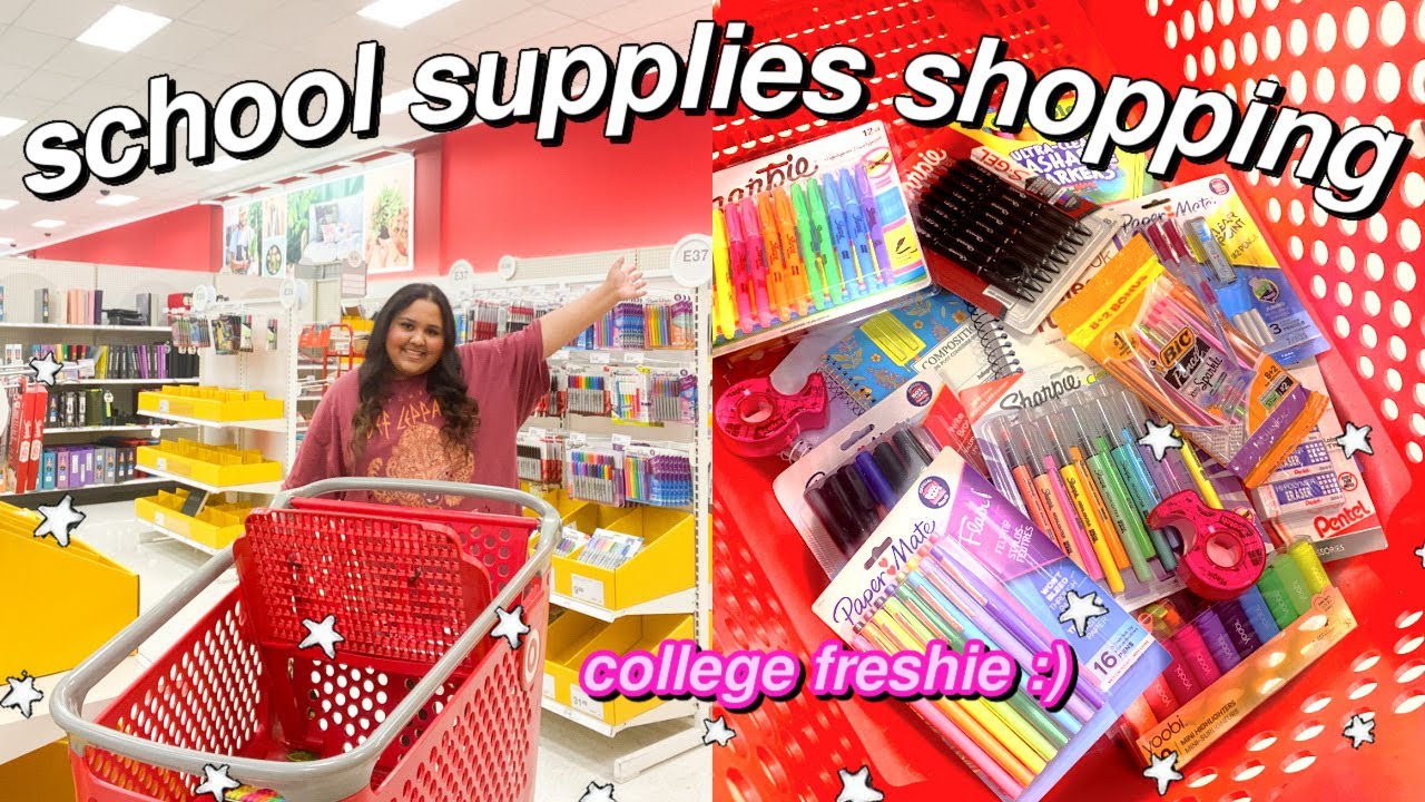 back to school supplies shopping 2022 !!