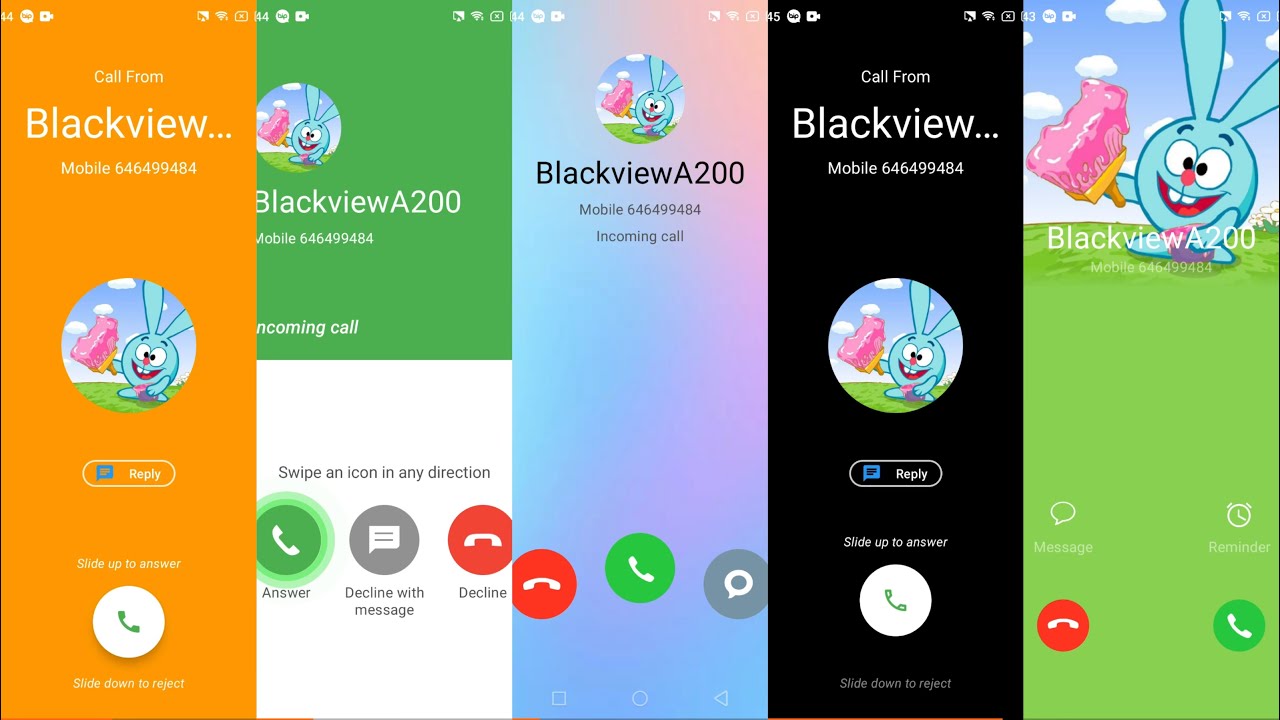 Screen Recording Incoming Call LG, Xiaomi, Huawei, Samsung, Blackview