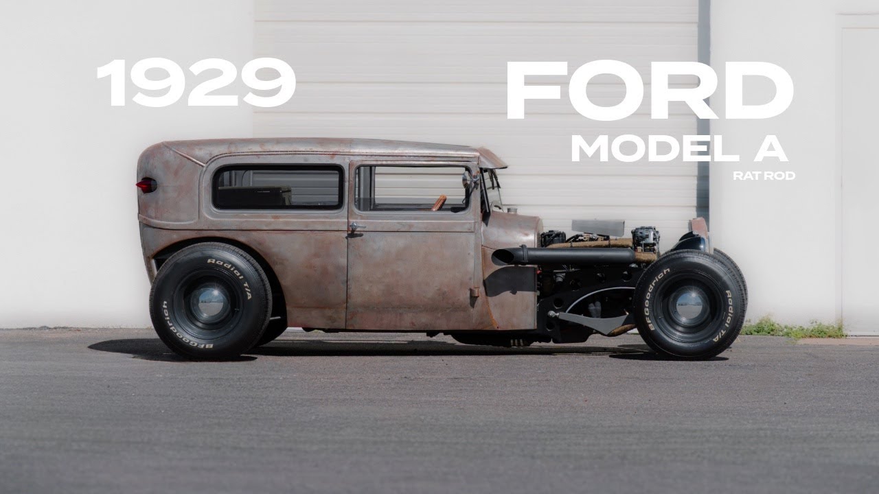 ПРОДАНО Почему этот Ford Model A Rat Rod 1929 года &mdash; шедевр