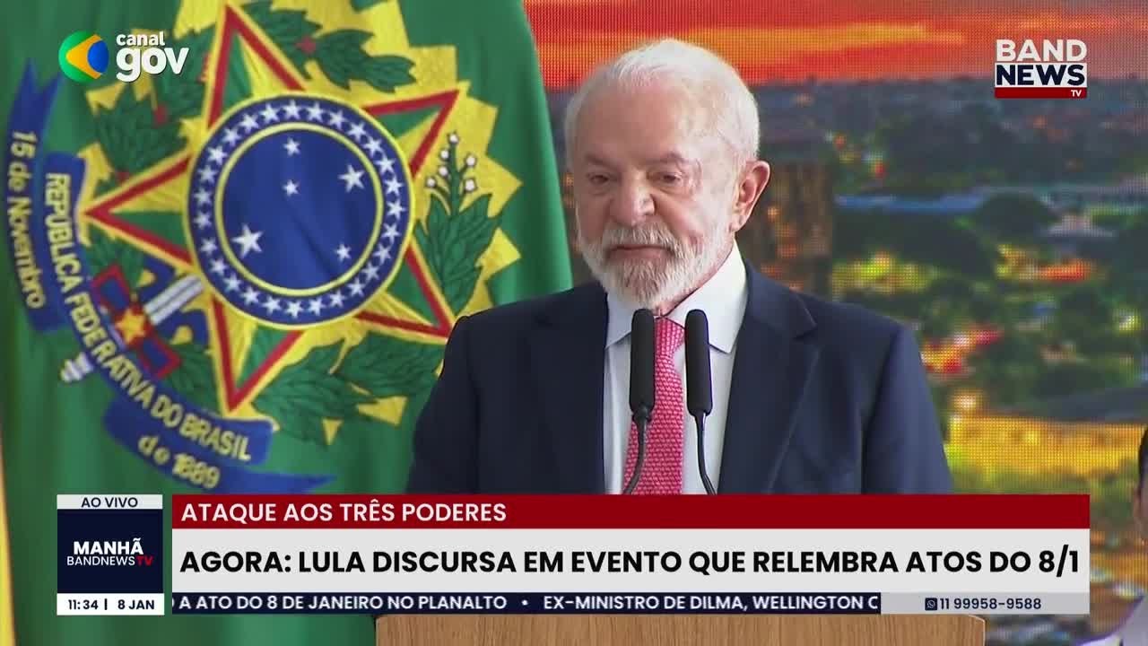 Lula veta PL da Dosimetria em evento que relembra atos do 8 de janeiro