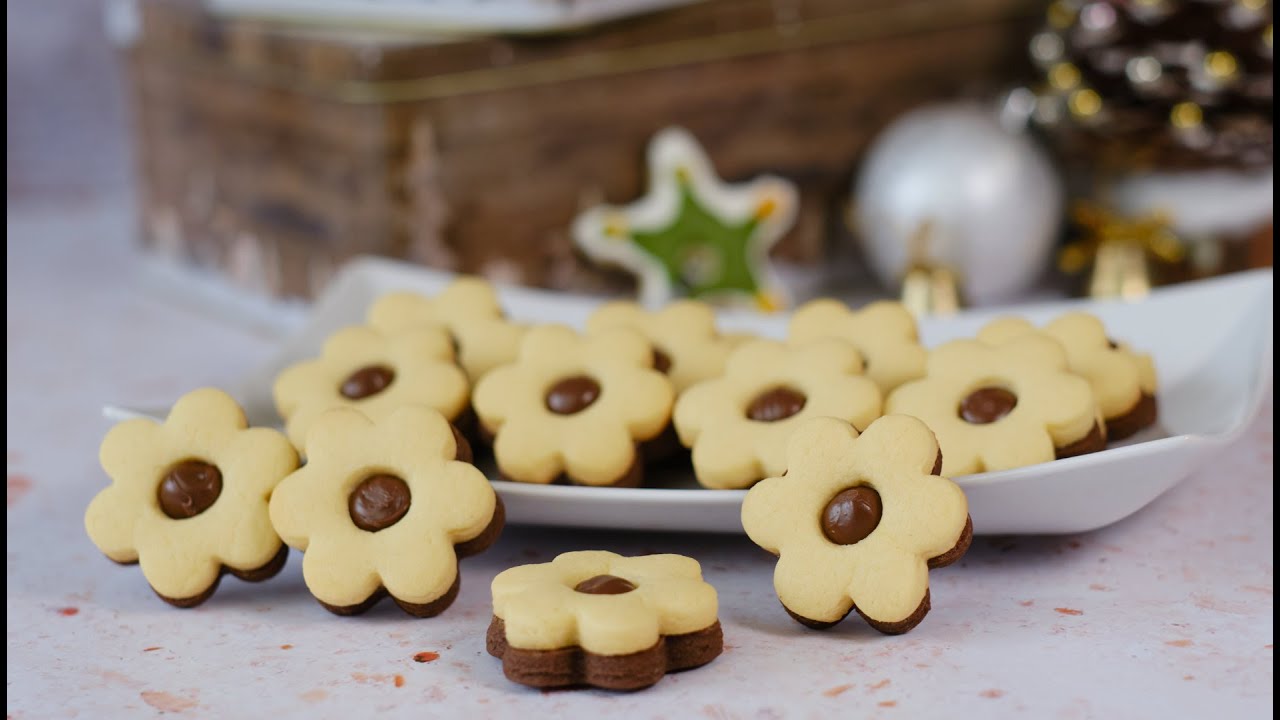 Рождественские торты, которые вам понравится печь вместе с детьми. Мото-печенье с Nutella.