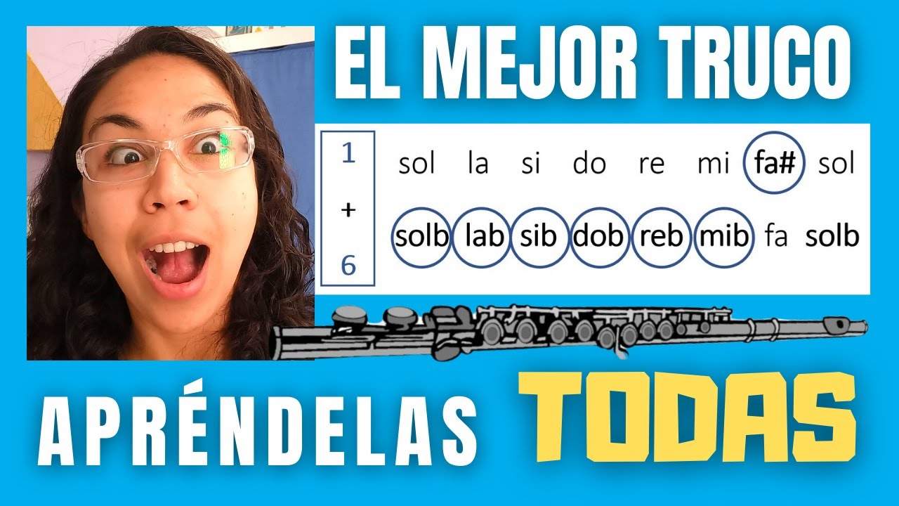 ✅TRUCO para aprender TODAS LAS ESCALAS mayores 👉(ESCALAS OPUESTAS)😉