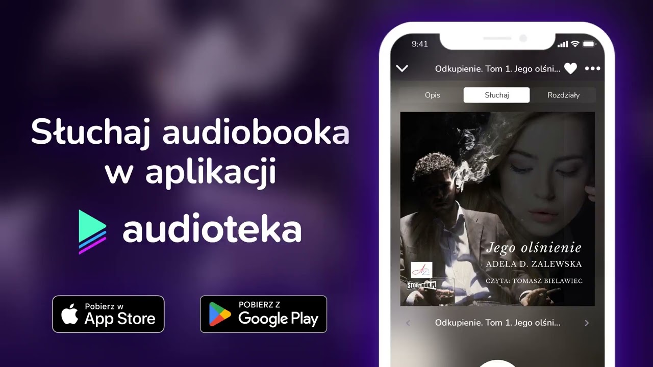 Odkupienie. Tom 1. Jego olśnienie - audiobook |  Adela D. Zalewska (czyta Tomasz Bielawiec)