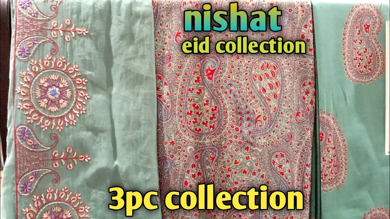 Nishat eid collection 2025 || nishat lawn collection 2025