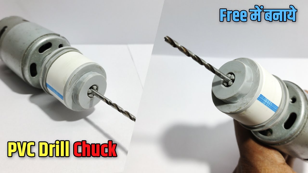 How To Make Drill Chuck For DC Motor | Drill Machine Chuck | 775 Motor Drill Machine