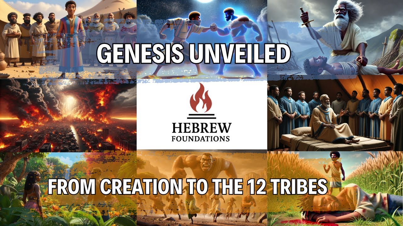 GENESIS Unveiled: The Full Story of Our Beginnings | Hebrew Word Studies + Biblical Truths