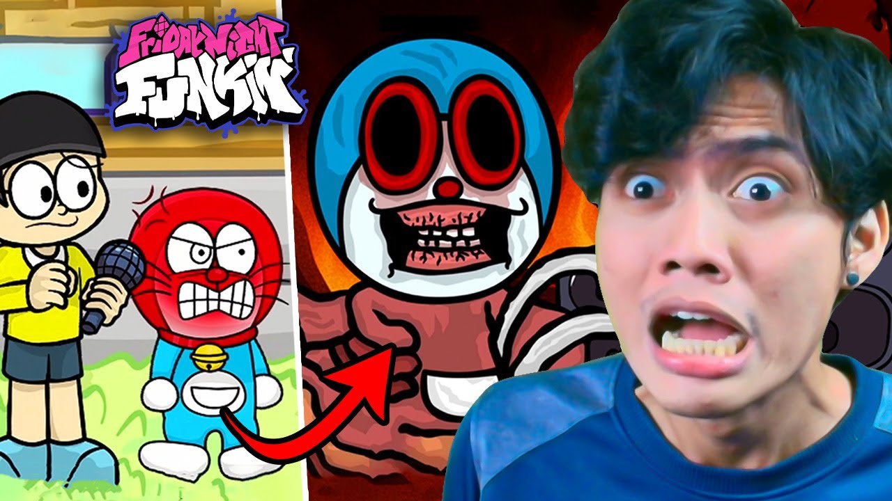 BERTEMU ANOMALI DORAEMON DARK WEB! Friday Night Funkin' - Indonesia