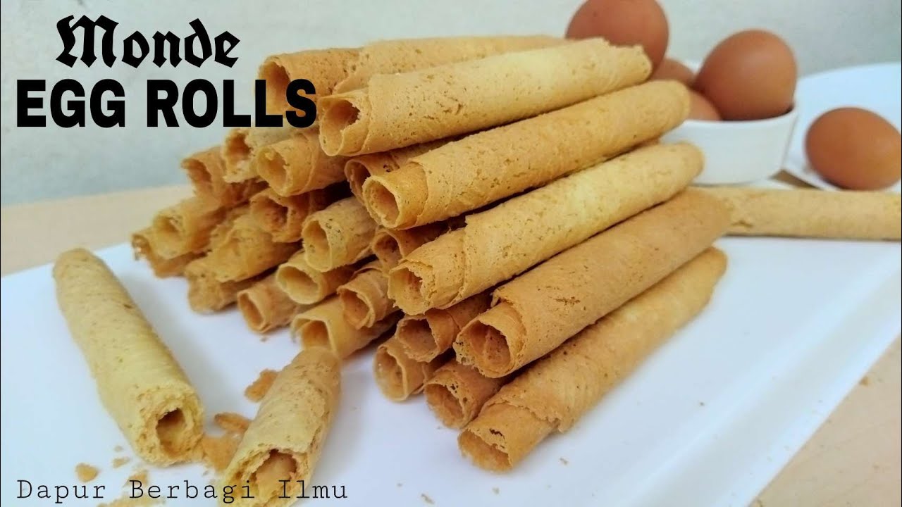 Kue Semprong Premium || Egg Rolls Monde