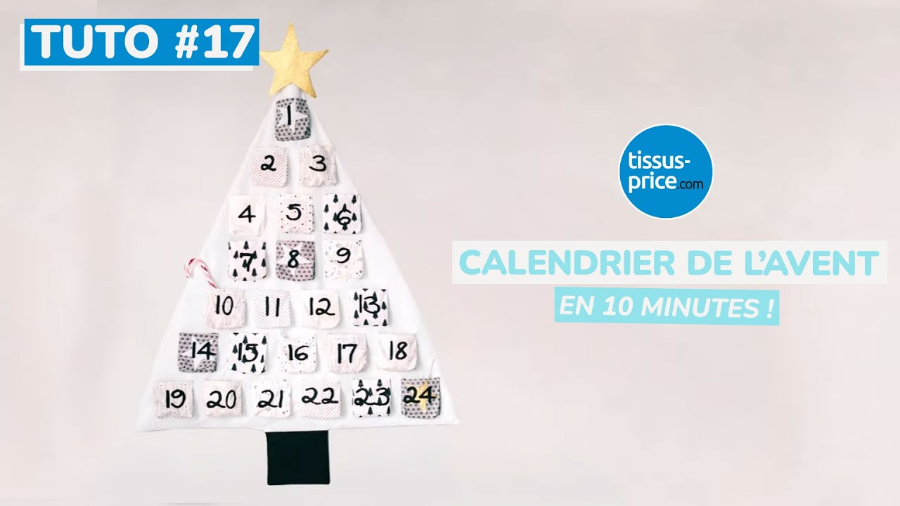 Tuto DIY - Confectionnez un calendrier de l'avent tendance !