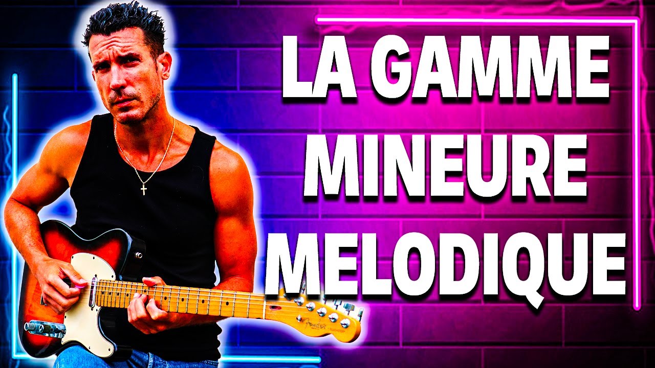 La Gamme mineure mélodique #guitarvlog 40