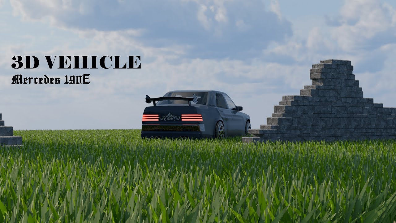 Mercedes-Benz 190E - 3D vehicle 2025