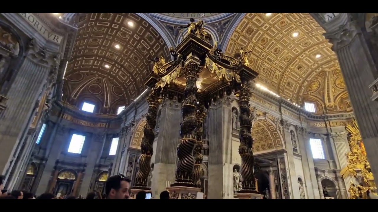 Vatican 🇻🇦: St. Peter's Basilica ,Basilica di San Pietro , 🇻🇦بازيليكا القديس بطرس في الفاتيكان