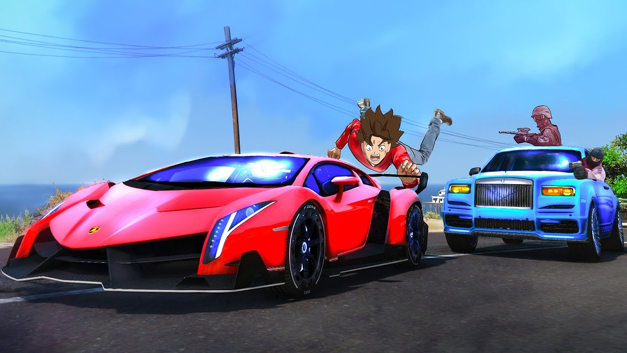 First to catch my 5000 HP Lamborghini, Keeps it in GTA 5 RP!