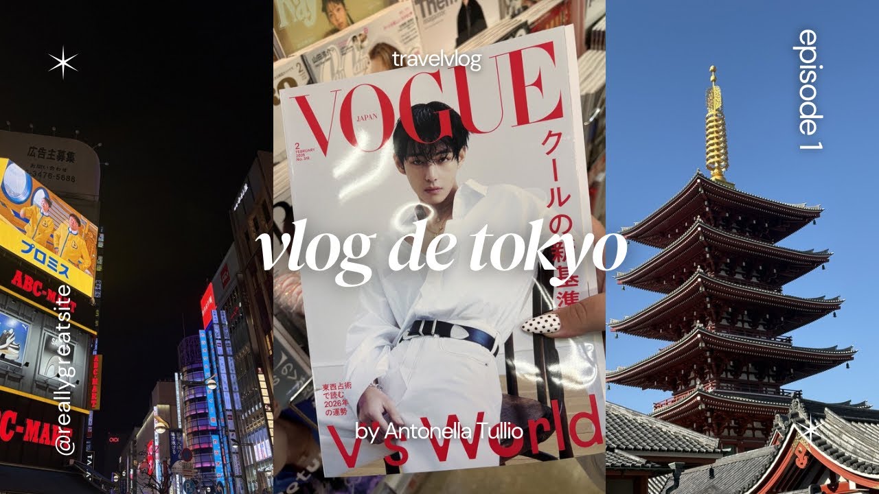 vlog TOKYO!! ep1 cumpleaños de TAE de BTS y año nuevo en Japón