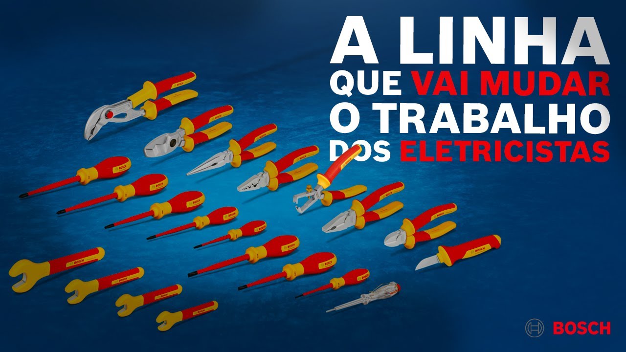 Ferramentas Manuais Isoladas VDE Bosch: Tudo o que o Eletricista Precisa Saber