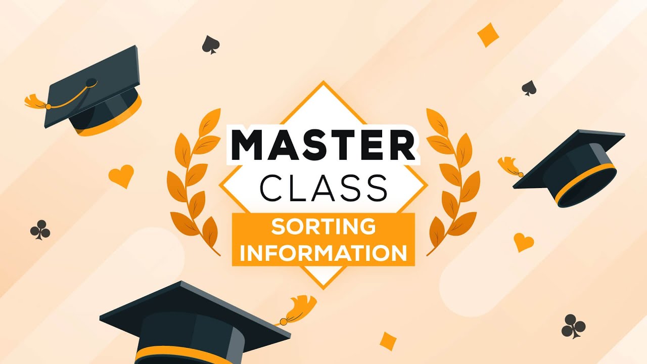 Masterclass - Sorting information
