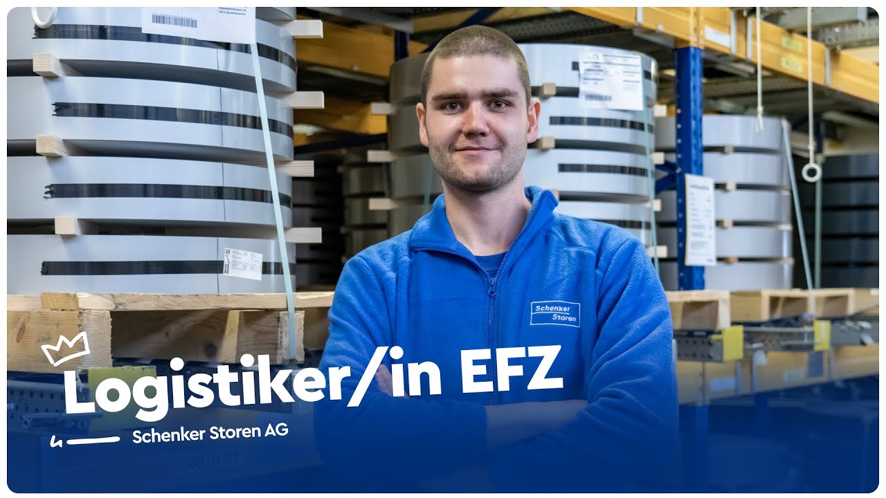 Bewege G&uuml;ter durch die ganze Schweiz als Logistiker/in EFZ | Lehrstellenvideo | Yousty