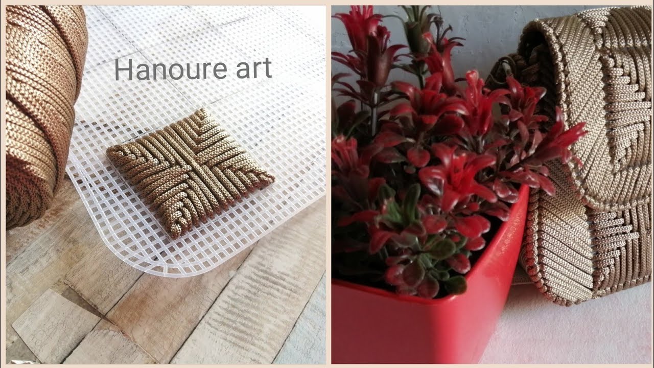 DIY PURSE BAG TUTORIAl ||Everyone can make it - Plastic Canvas Bag DIY . How to make a handmade bag