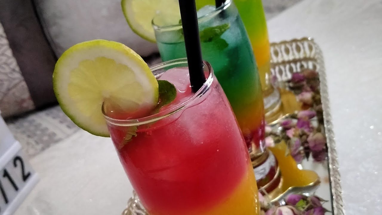 جبتلكم طريقة لي صنع عصير الطبقات🍹🍸🍷 للورشات  ودون تكلف 😋😋 وشكل راقي بزاااف😍