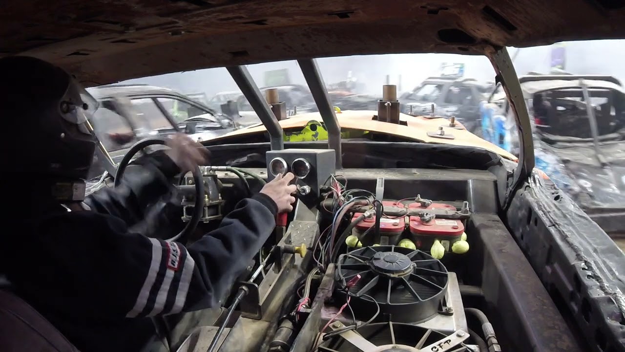 Tyler Quast #73 RPM Redemption Blizzard Bash Demolition Derby 2022: Qualifying A Main