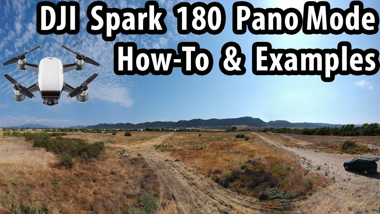 DJI Spark 180 Pano Mode How To & Photo Examples