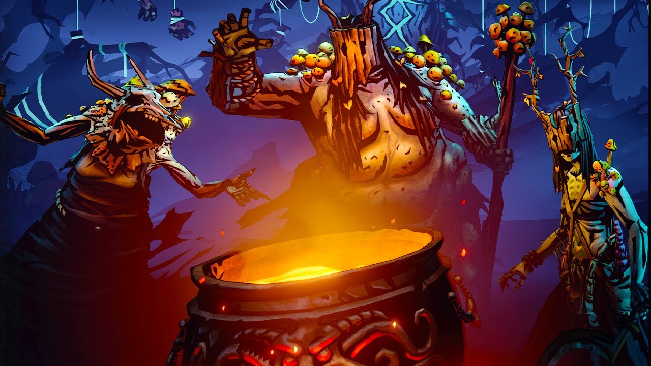 Kingdoms: Coven Bloodmoon GAMING!  World First Coven Victory!  (Darkest Dungeon 2 Update)