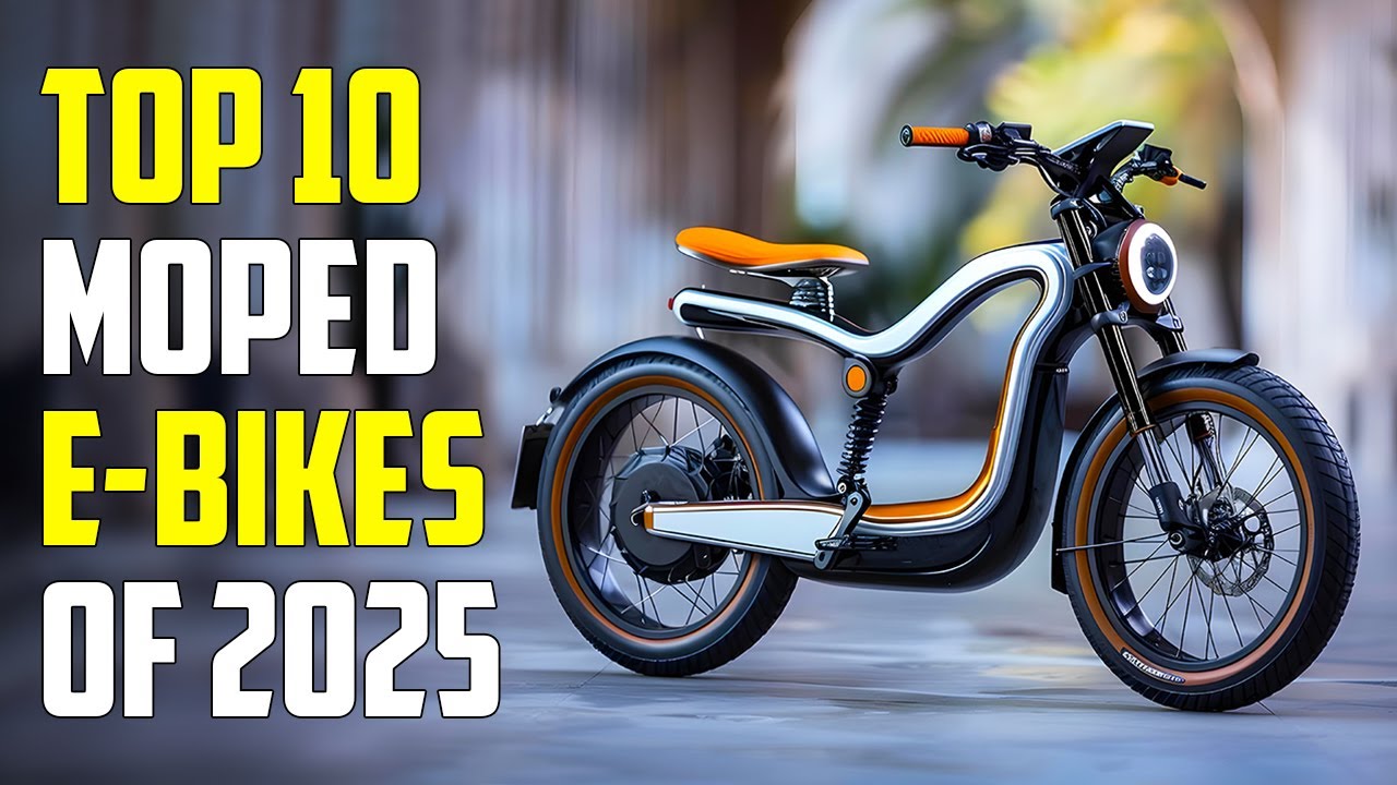 Top 10 Best Moped Style E-Bikes for 2025