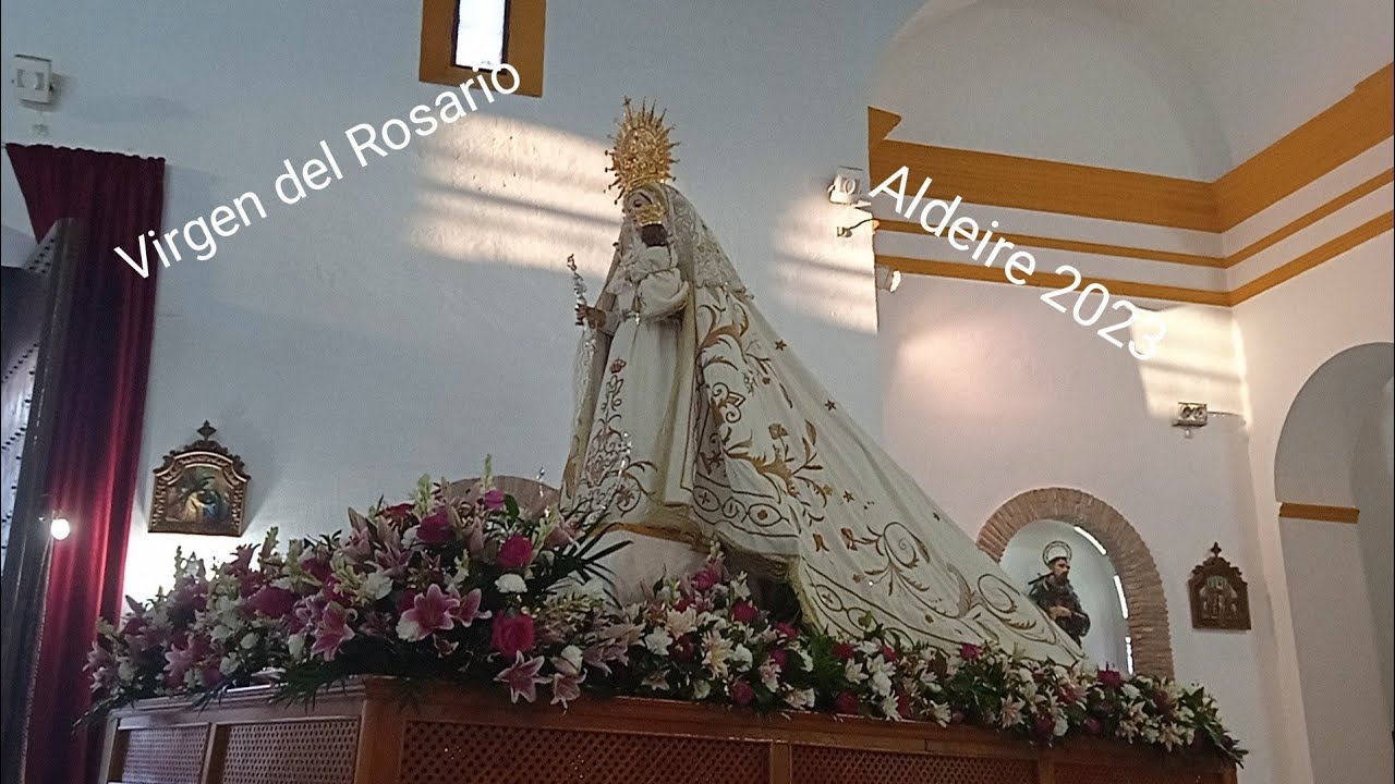 Procesión Virgen del Rosario Aldeire 2023