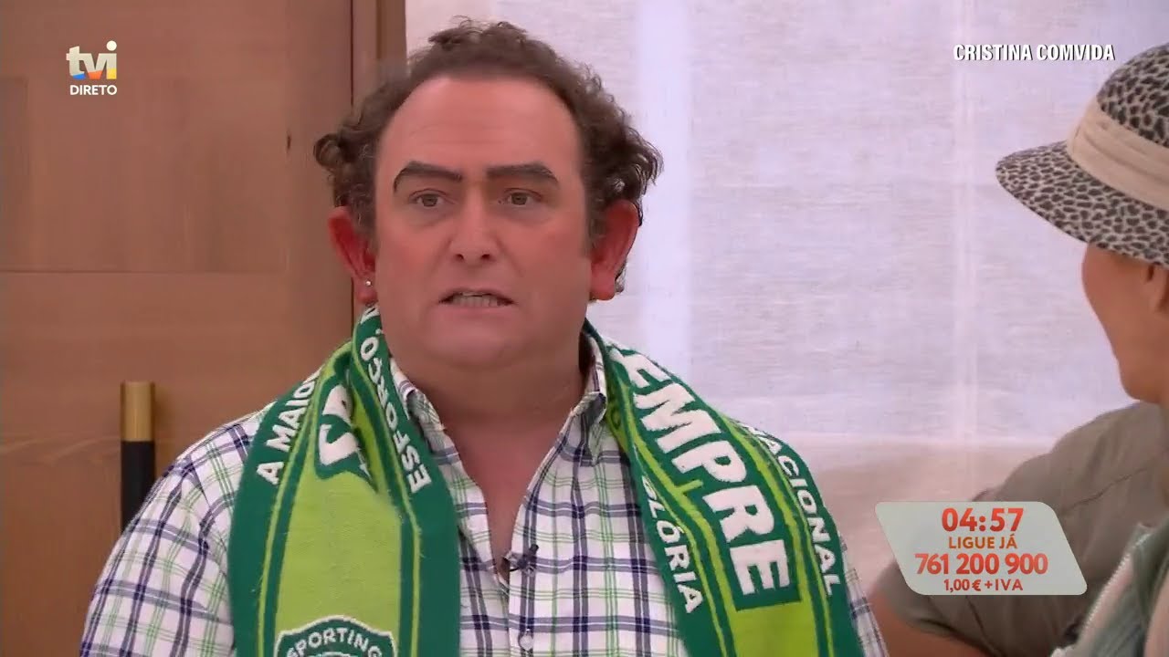 «Vitó» está há 19 anos à espera para gritar pelo Sporting | Cristina ComVida
