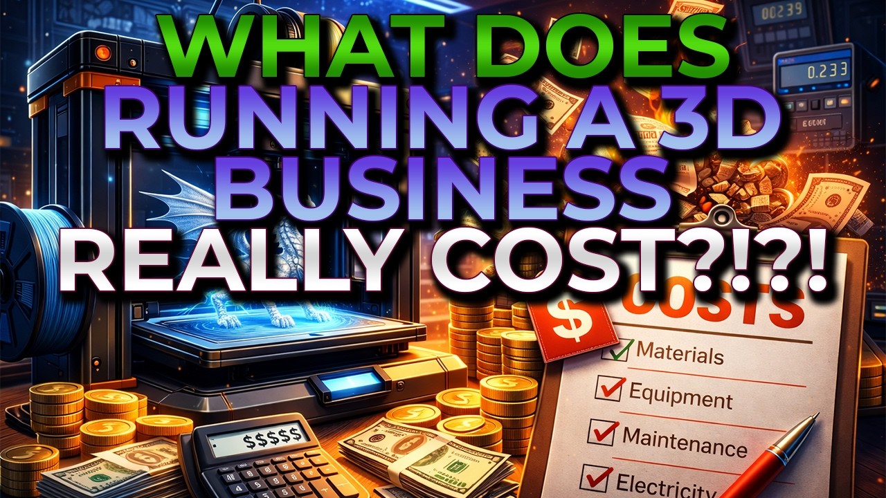 How Much is it to Run a 3D Printing Business