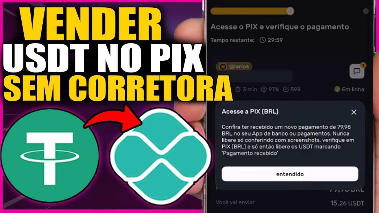 COMO VENDER USDT e SACAR no PIX - SEM CORRETORA | TUTORIAL COMPLETO EL DORADO P2P