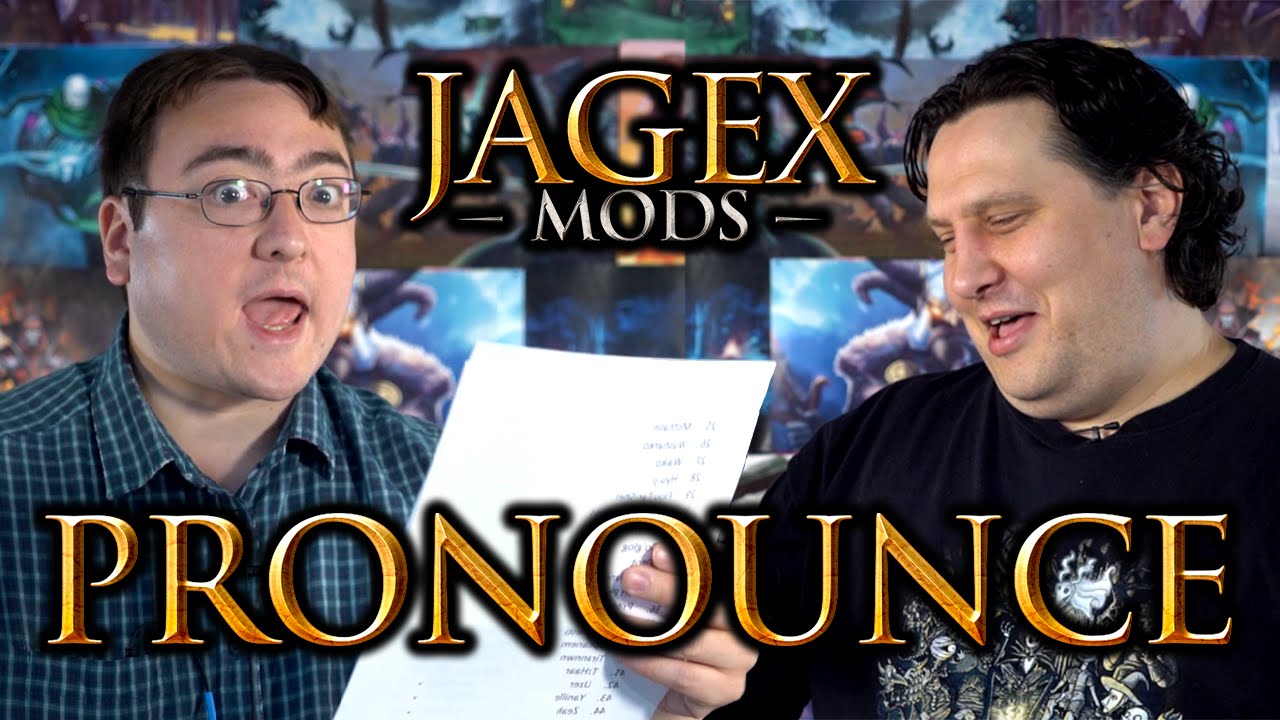 Моды Jagex произносят слова из RuneScape