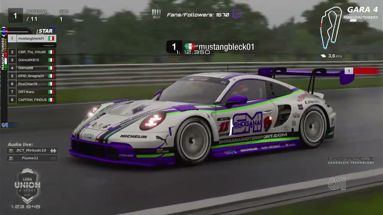 GT7 UNION Manufacturers Trophy 2026 - Dragon Trail Giardini A16 STAR OFFICIAL BROADCASTING DCLAB