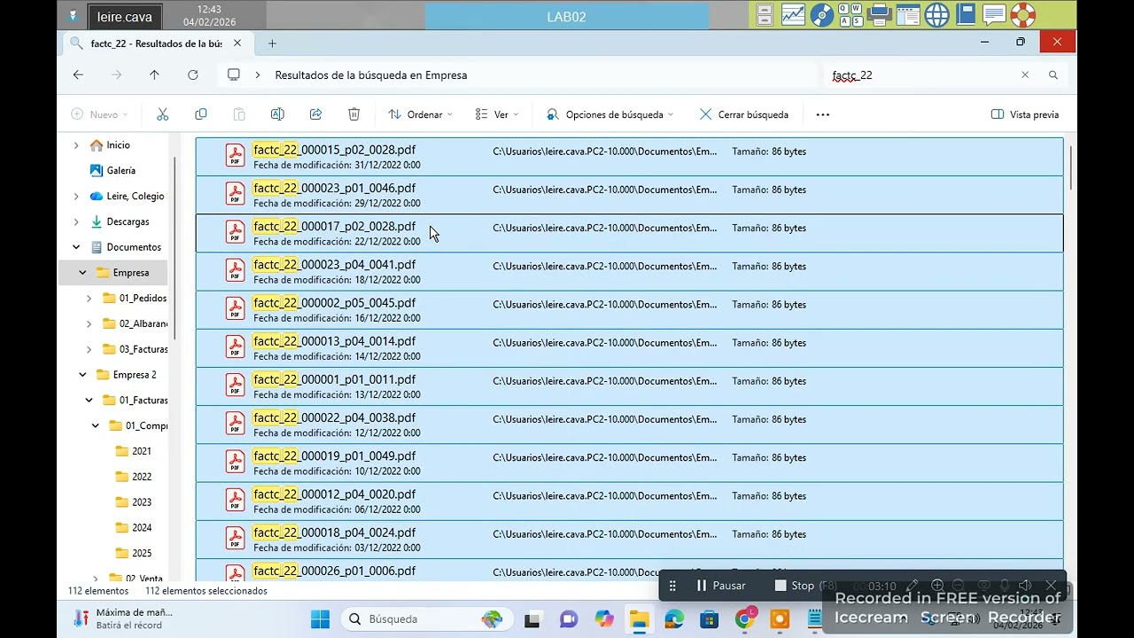 01.04_01|CONTROL| Organización Carpetas Por Años. Parte 1