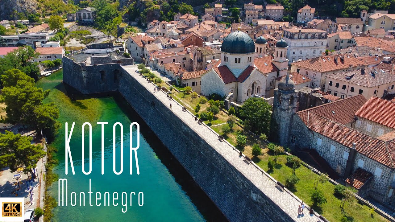 🇲🇪  4K drone video of Kotor, Montenegro.