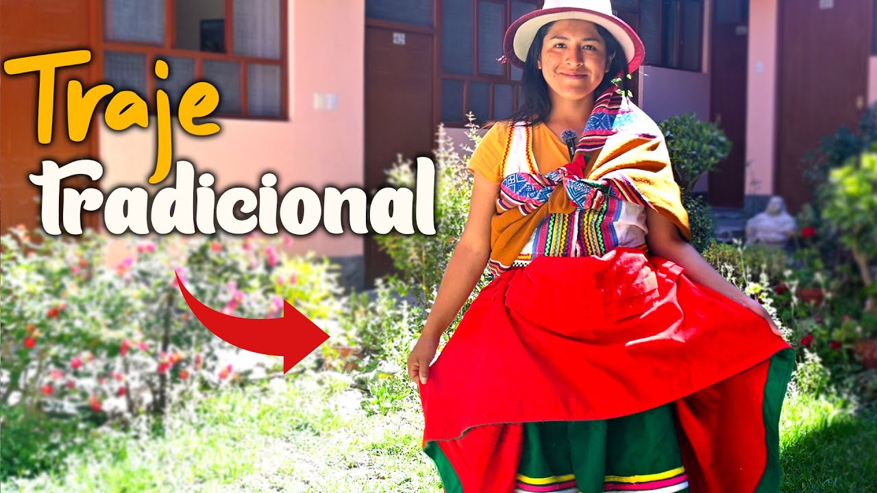 Vestida con un TRAJE TRADICIONAL Arequipeña 2.0 | Perú  @Madiluz