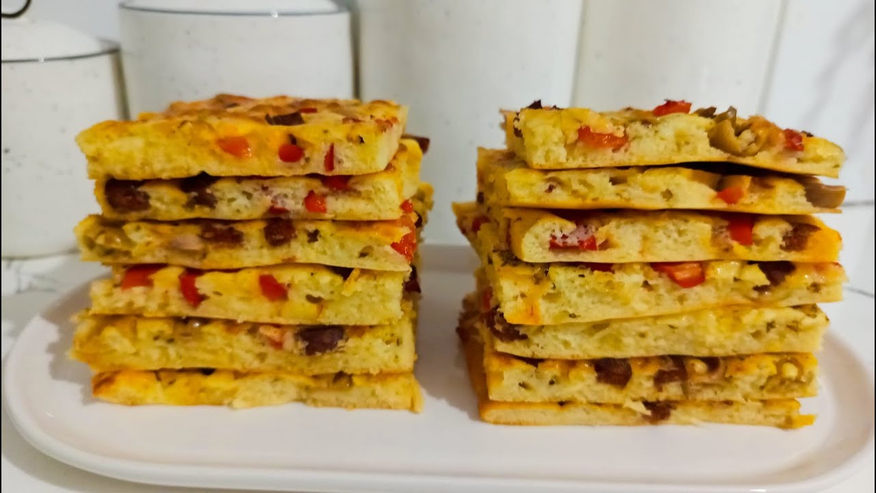 Рецепт пиццы с блинами🍕Без замешивания теста❌Без дрожжей❌Простая пицца готова за пять минут👌