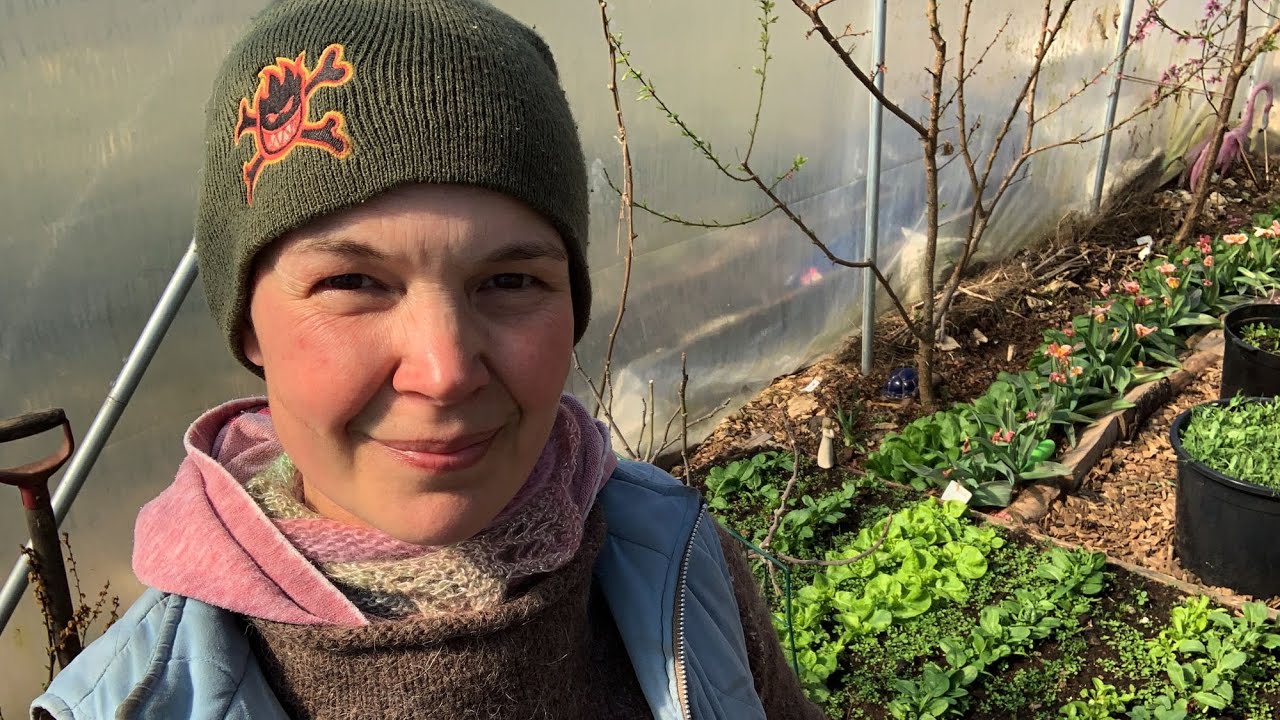 Trädgårdsrunda i vårsol - Live dag 4 april 2019