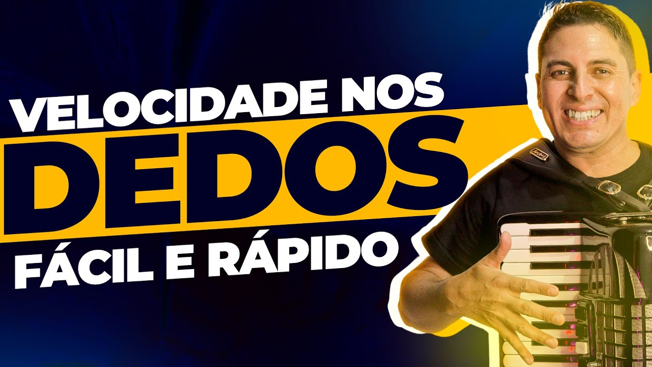 Como Aumentar a Velocidade nos Dedos - Tocar Mais RÁPIDO no Acordeon