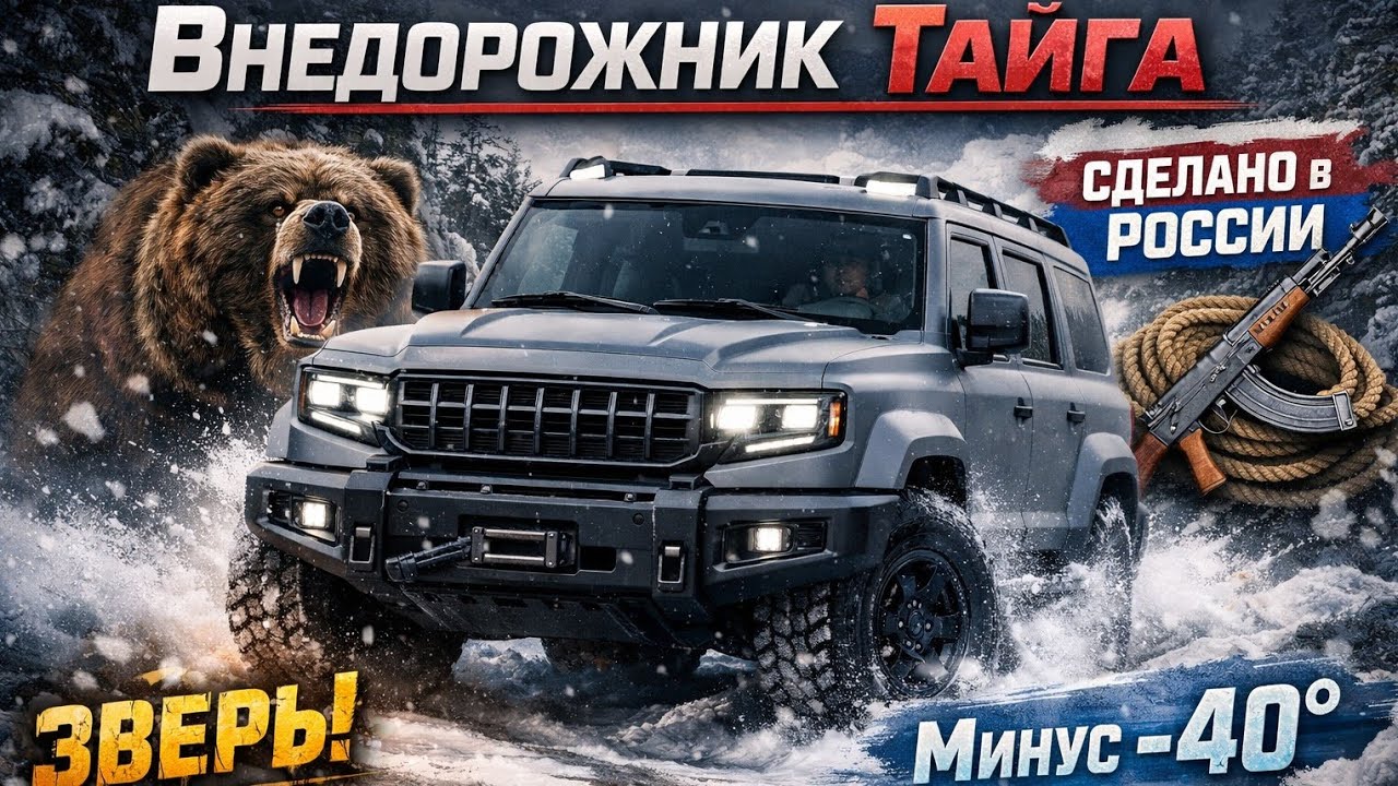 ТАЙГА: ЖЕСТКИЙ ВНЕДОРОЖНИК