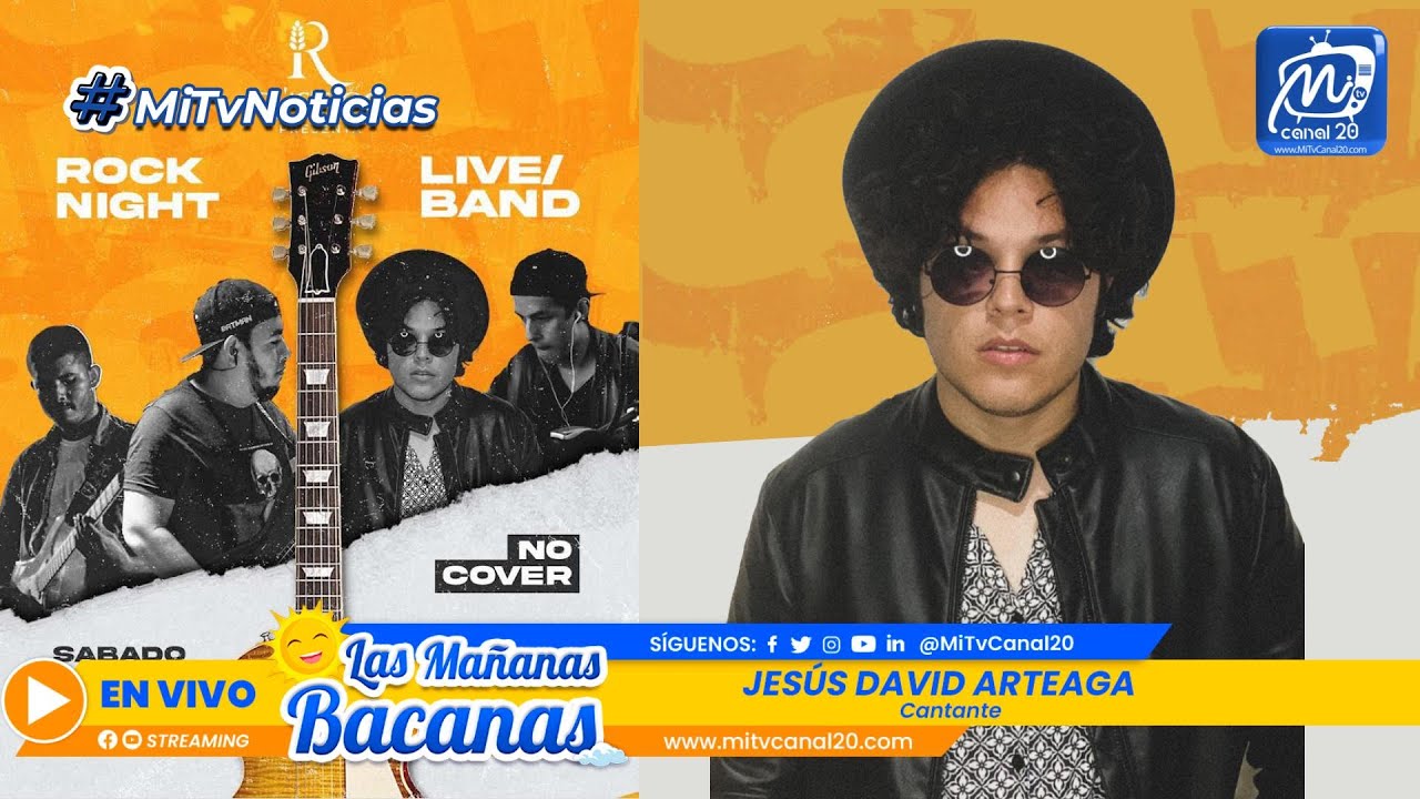 DAVID ARTEAGA Y LIVE BAND, ROCK EN AGUACHICA