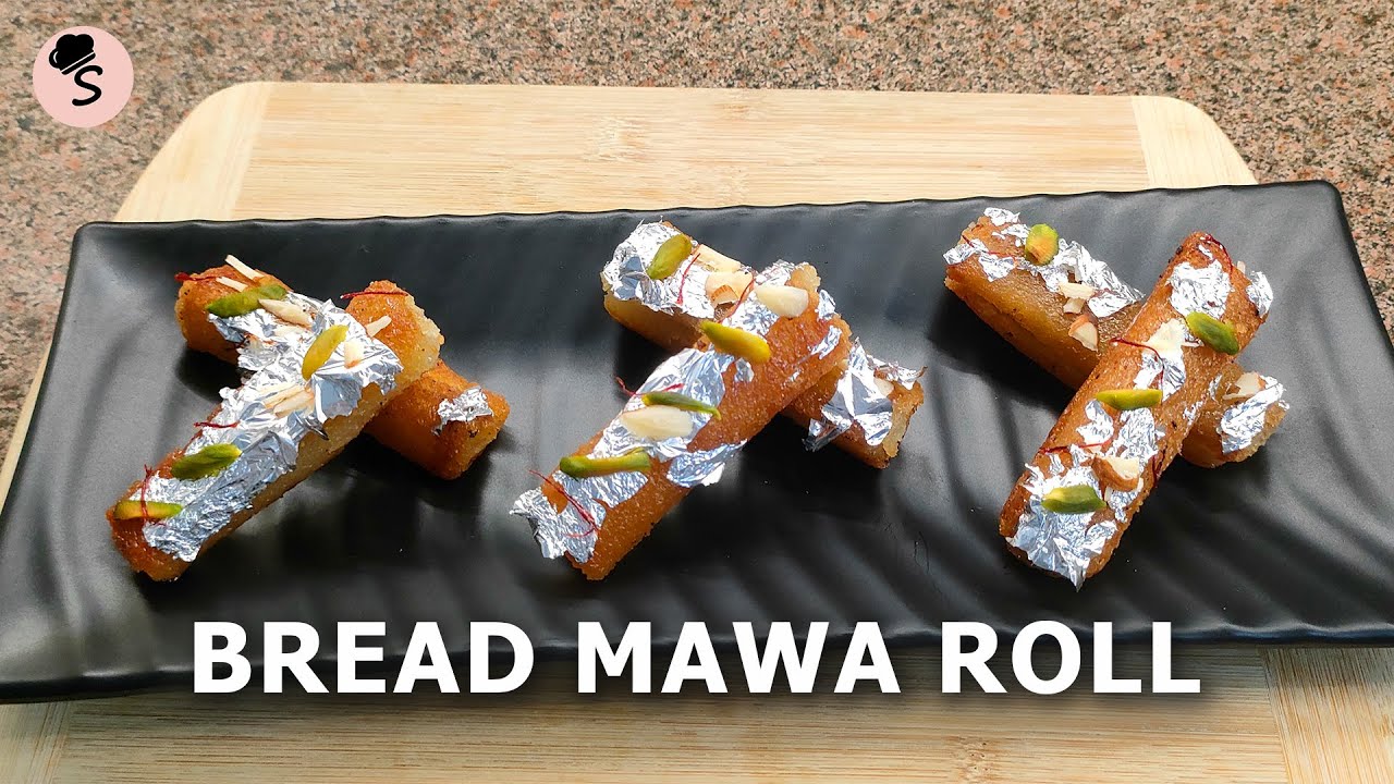 Rakshabandhan Special Bread Mawa Roll | Instant Mithai | कम खर्च में महँगी मिठाई अब घर पर ही बनायें
