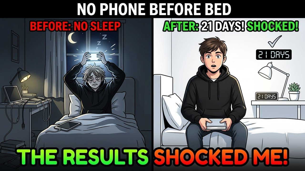 21 Days No Phone Before Bed | The Results Shocked Me