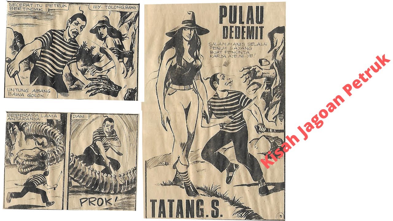 Komik Jadul Online Petruk Gareng Karya Tatang.S. | Pulau Dedemit