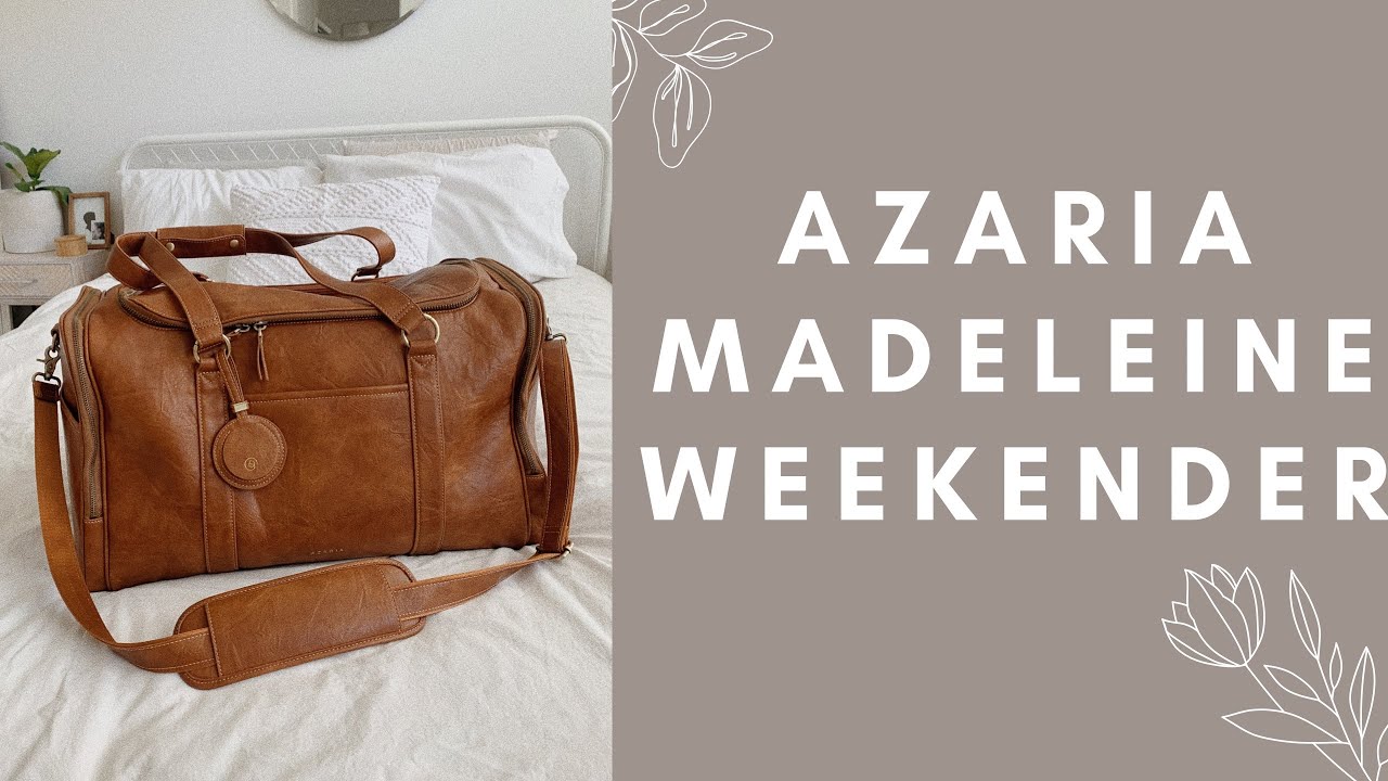 Pack with me! // Azaria Madeleine Weekender