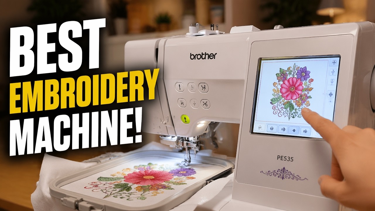 Best Home Embroidery Machine!