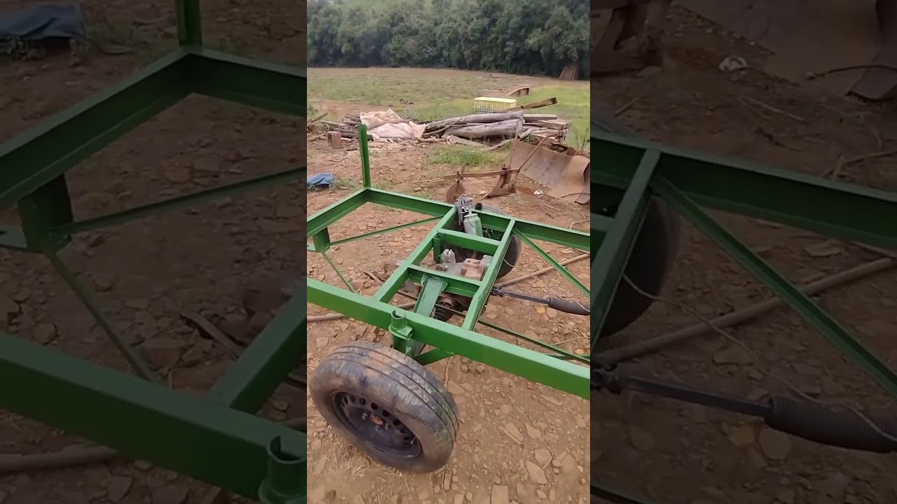 triciclo agrícola caseiro. Transprtador para até 800Kg
